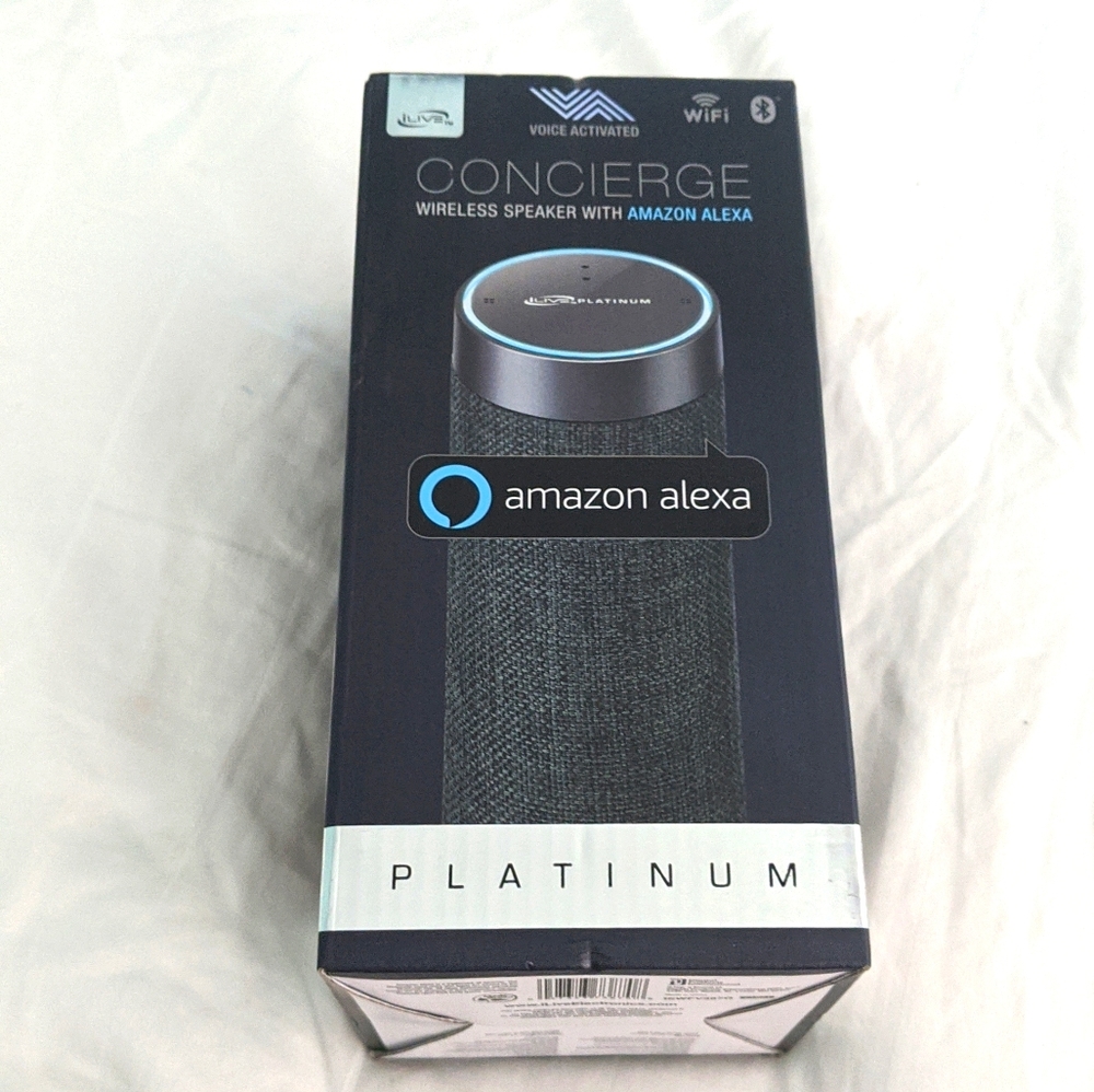 New Concierge wireless speaker with Amazon Alexa